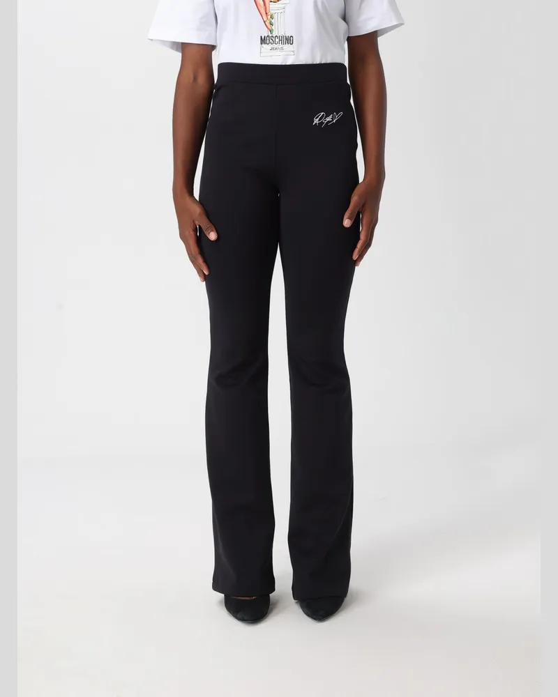 Moschino Hose damen Schwarz