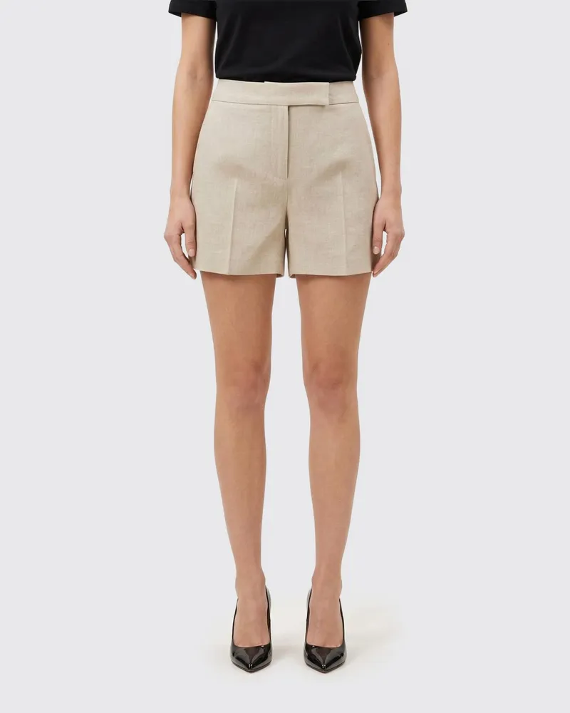 Max Mara Shorts damen Beige