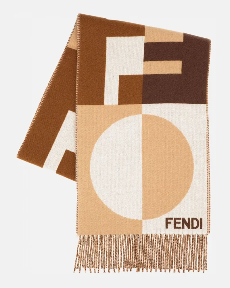 Fendi Schal damen Beige