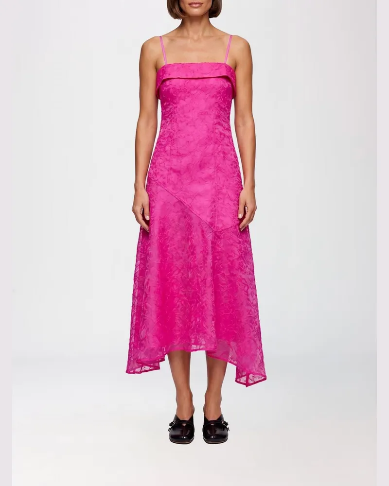 Ganni Kleid damen Raspberry