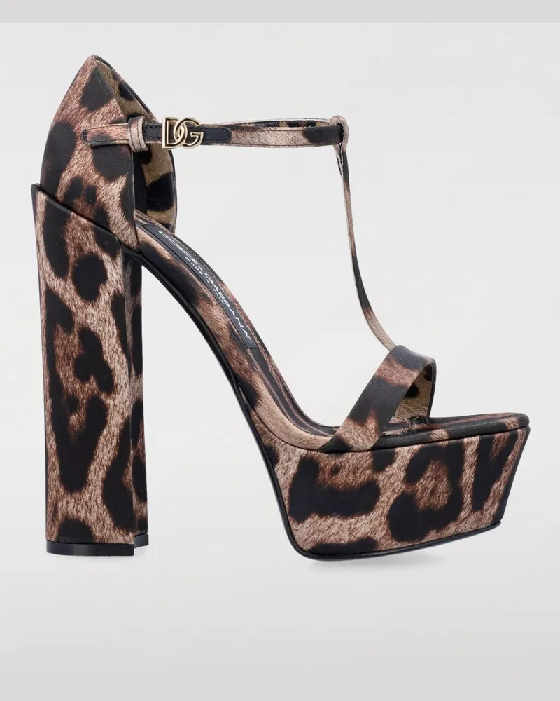 Dolce & Gabbana Flache schuhe damen Dolce & Gabbana Braun