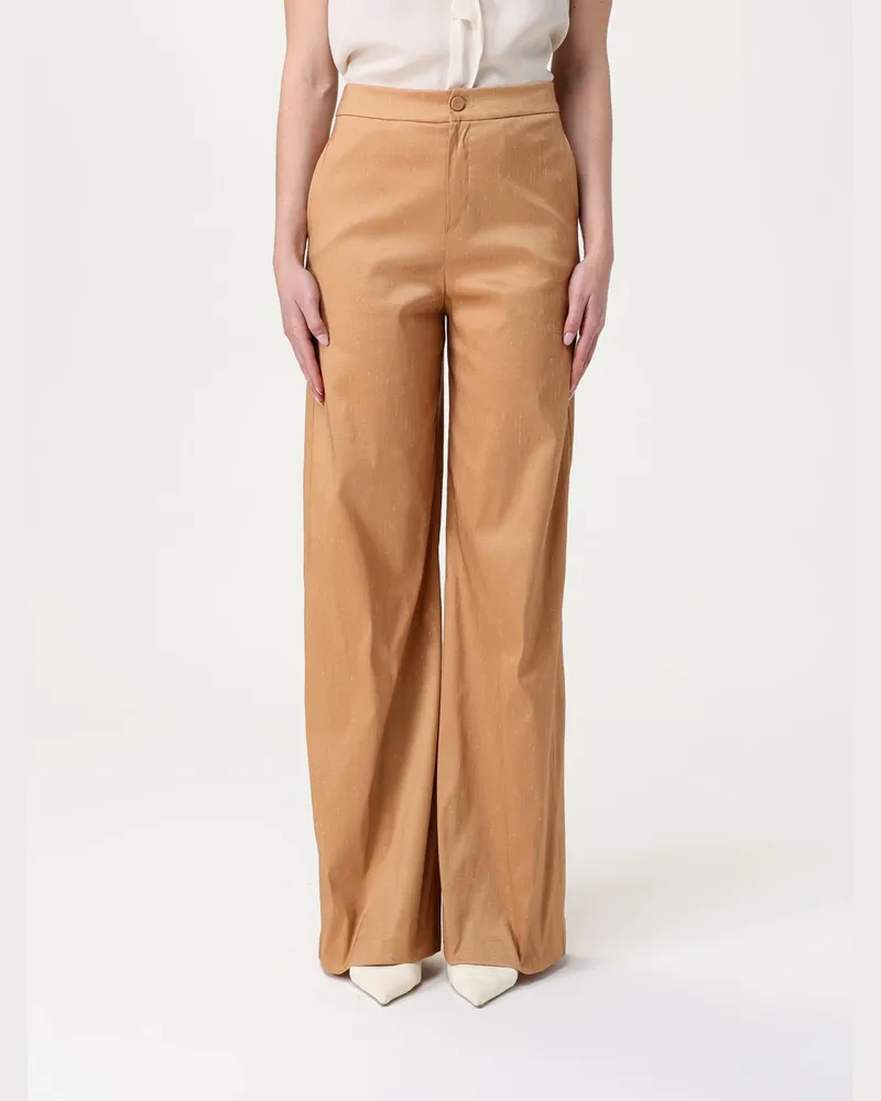 Hanita Hose damen Gold
