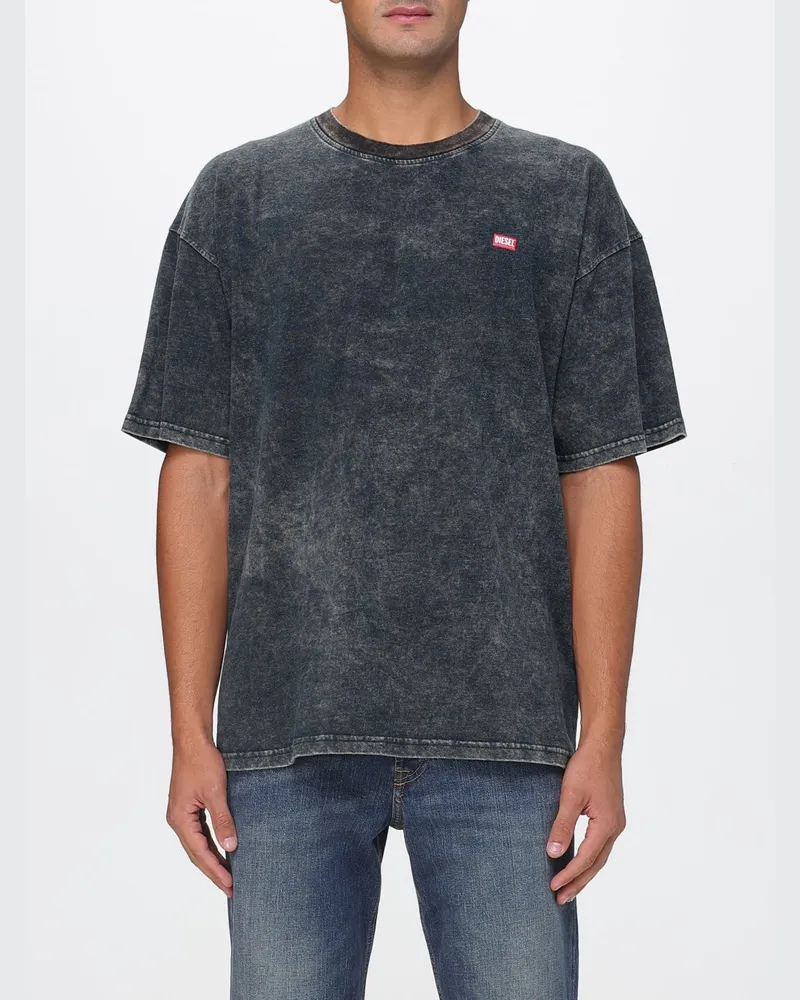 Diesel T-shirt herren Schwarz