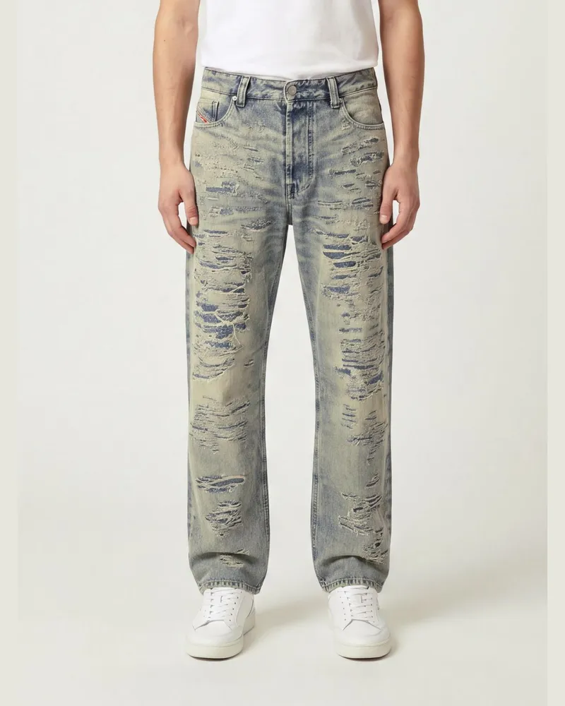 Diesel Skinny-Fit-Jeans 1980 D-Eeper aus Stretch-Baumwolldenim Blau