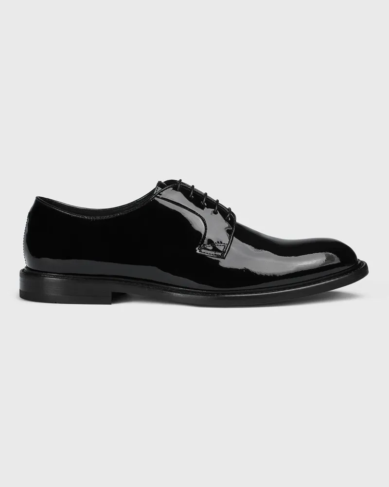 Doucal´s Derby aus Lackleder Schwarz