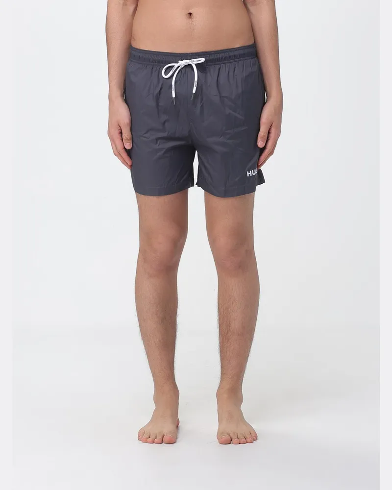 HUGO BOSS Badeshorts aus Polyester Grau