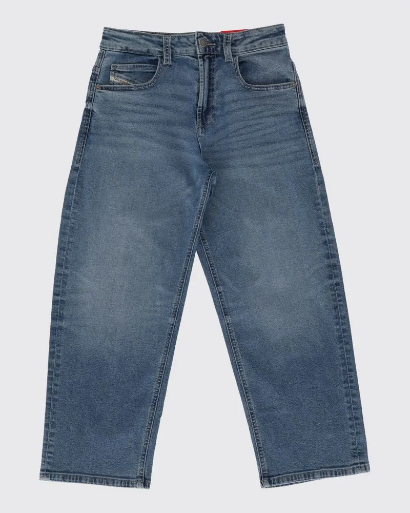 Diesel D-Devon Straight-Fit-Jeans für Jungen von aus Stretch-Baumwolldenim Blau