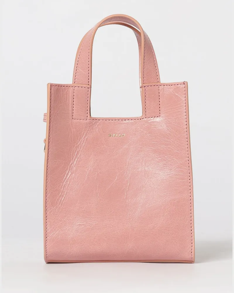 Bally Schultertasche damen Puder