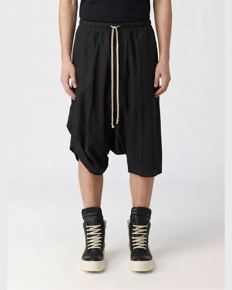 Rick Owens Shorts herren Schwarz