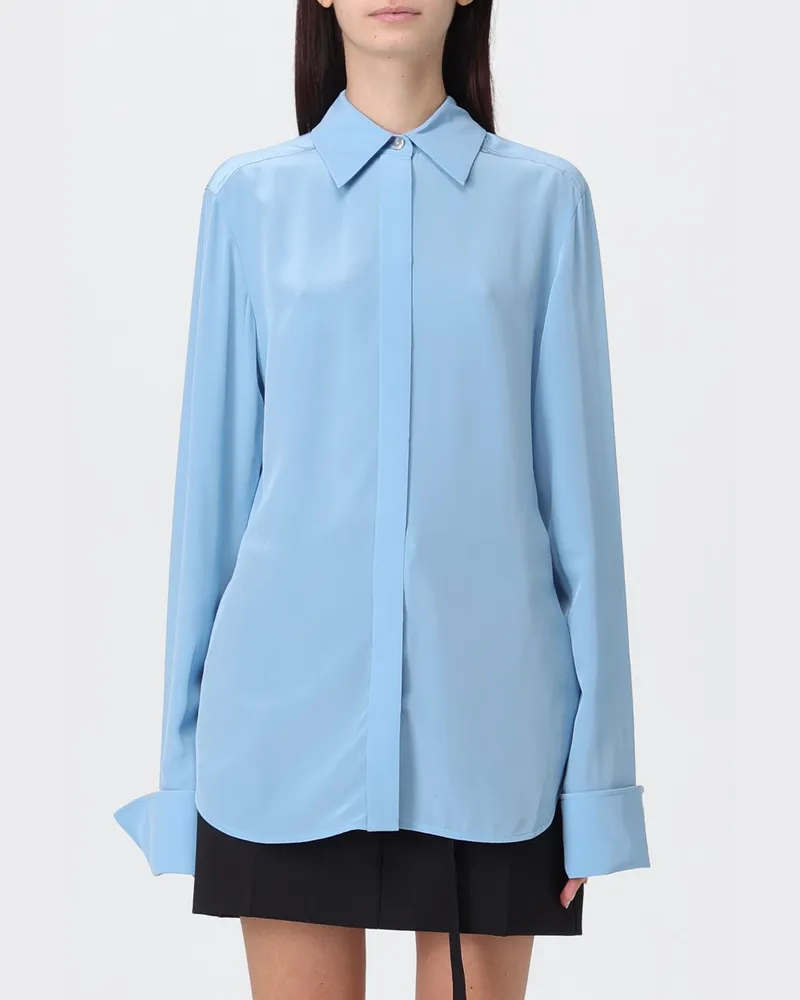 SPORTMAX Hemdbluse damen Blau