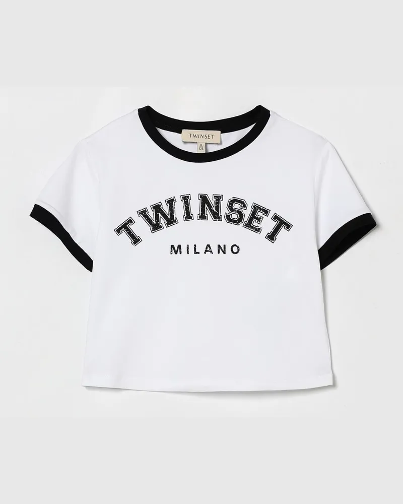 Twin-Set T-shirt kinder Weiß