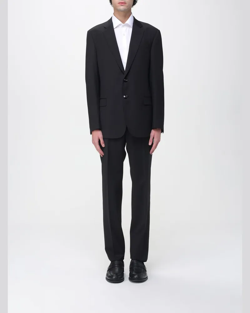 Giorgio Armani Anzug herren Schwarz