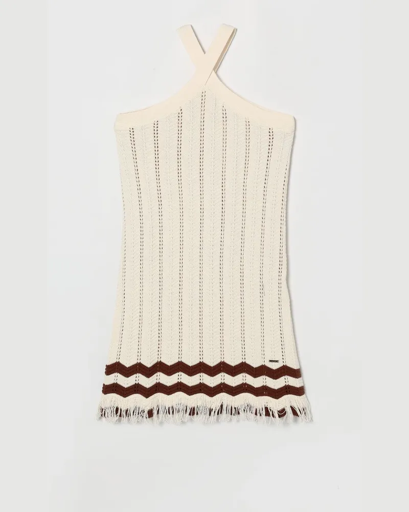 Twin-Set Kleid kinder Weiß