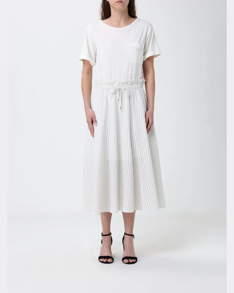Liu Jo Kleid damen Weiß