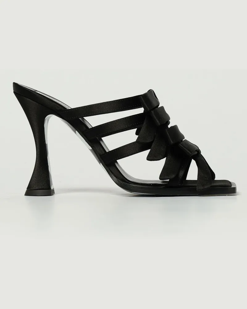 Moschino Flache sandalen damen Schwarz