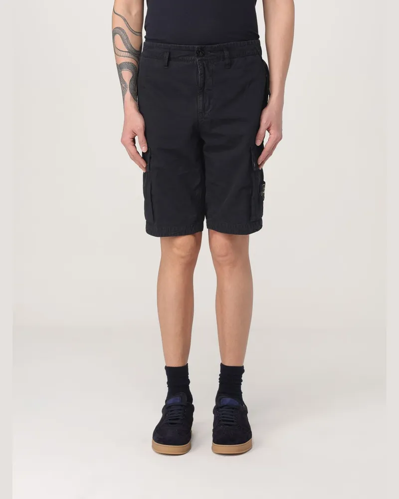 Stone Island Shorts herren Blau