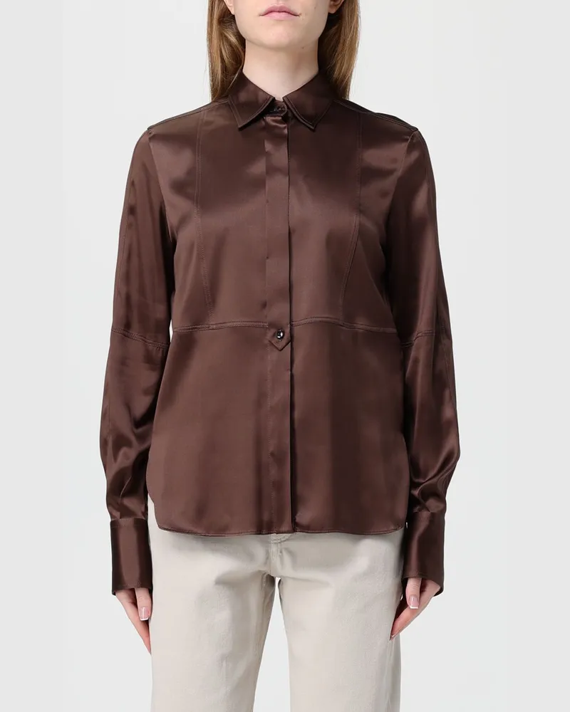 Brunello Cucinelli Hemdbluse damen Braun