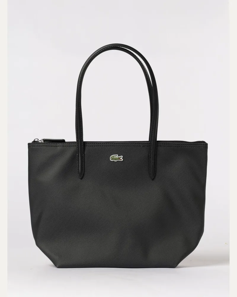 Lacoste Schultertasche damen Schwarz