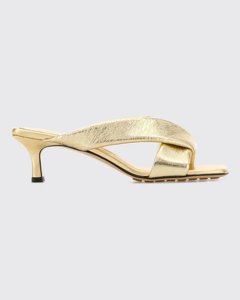 Bottega Veneta Sandalen mit absatz damen Gold