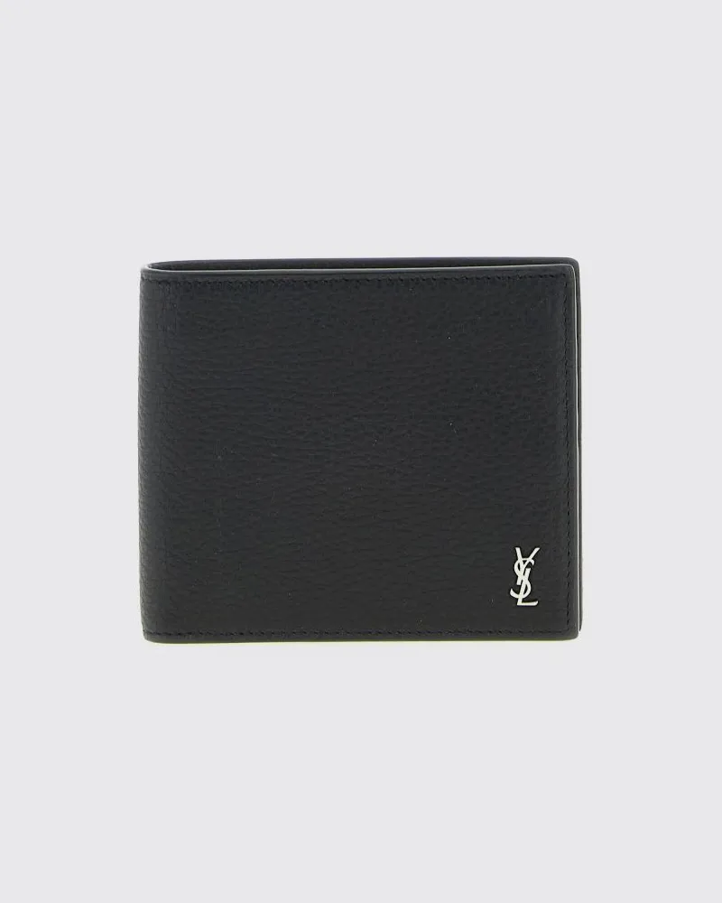 Saint Laurent Portemonnaie herren Schwarz