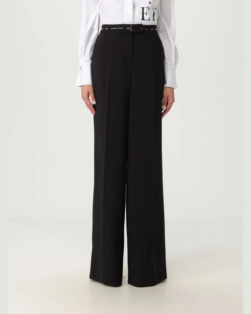 Elisabetta Franchi Hose damen Schwarz
