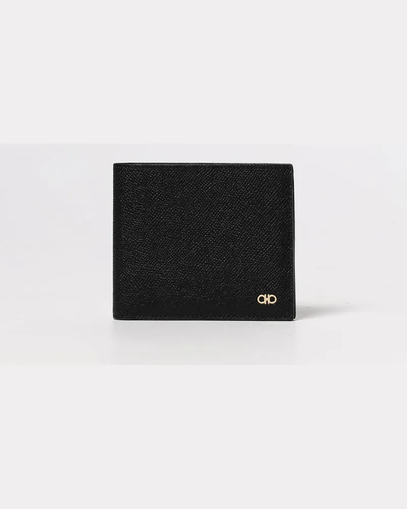 Ferragamo Portmonnaie herren Schwarz