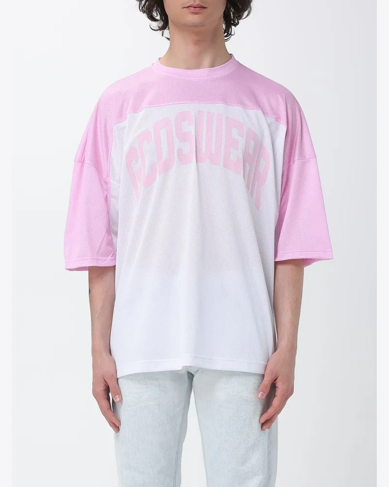 GCDS T-shirt herren Pink
