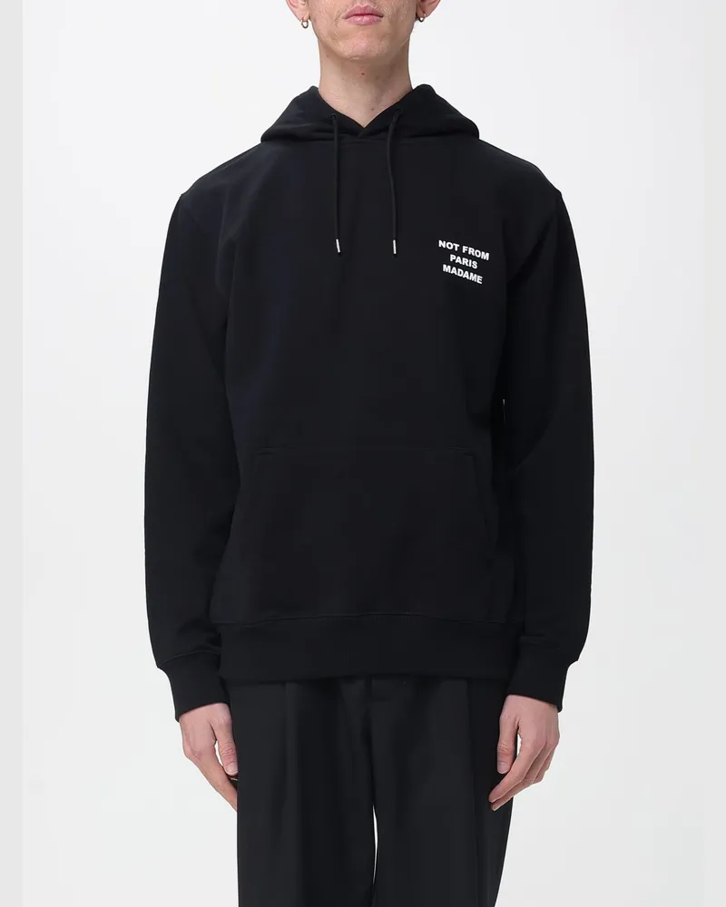 Drôle de Monsieur Sweatshirt herren Schwarz