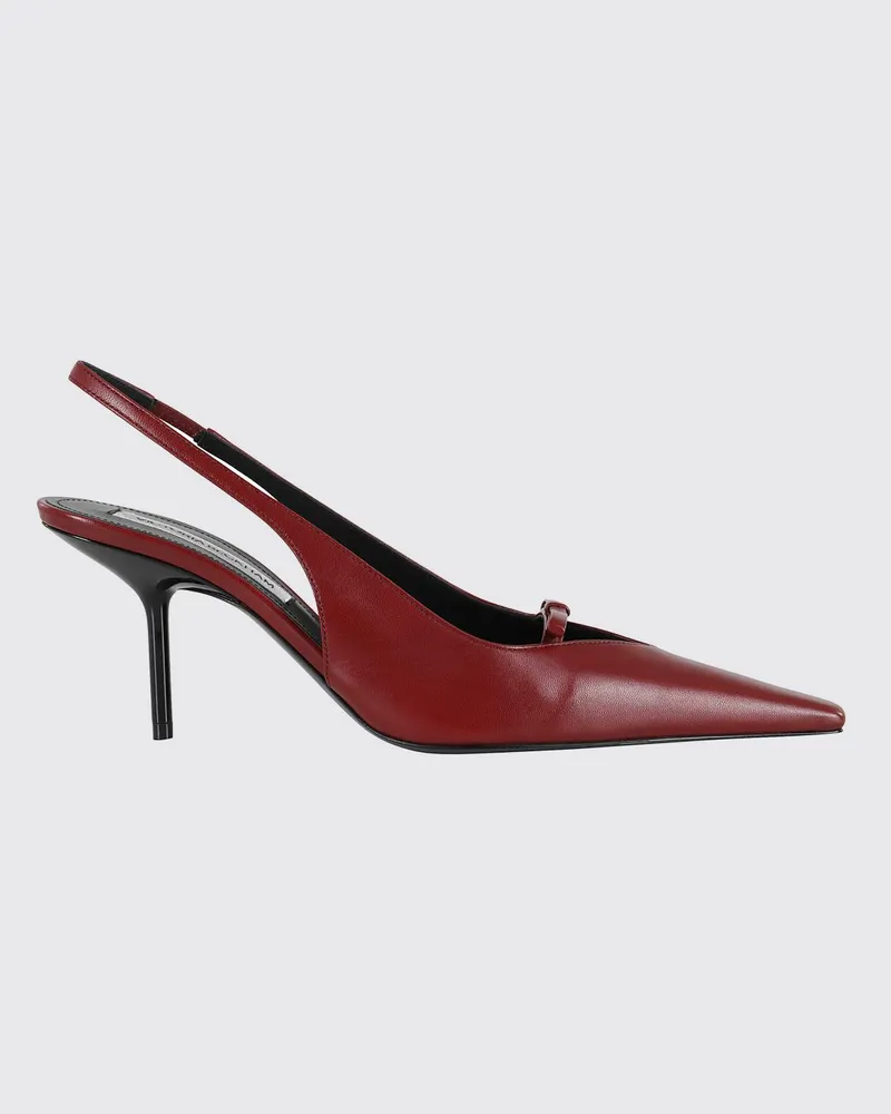 Victoria Beckham Schuhe damen Burgunderrot
