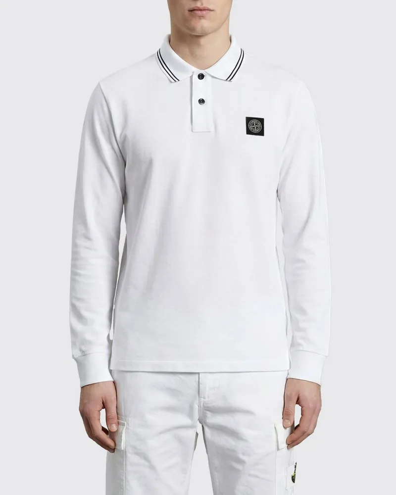 Stone Island T-shirt herren Weiß