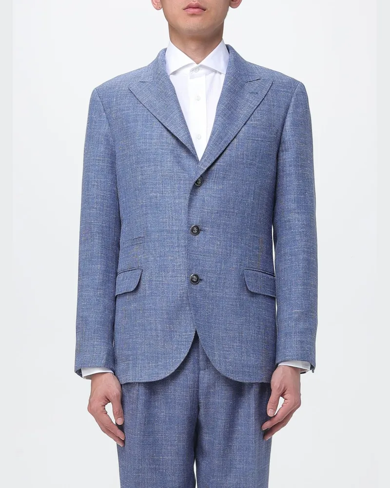 Brunello Cucinelli Blazer herren Denim