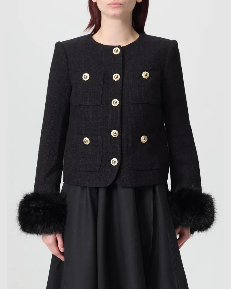 Self-Portrait Blazer damen Schwarz