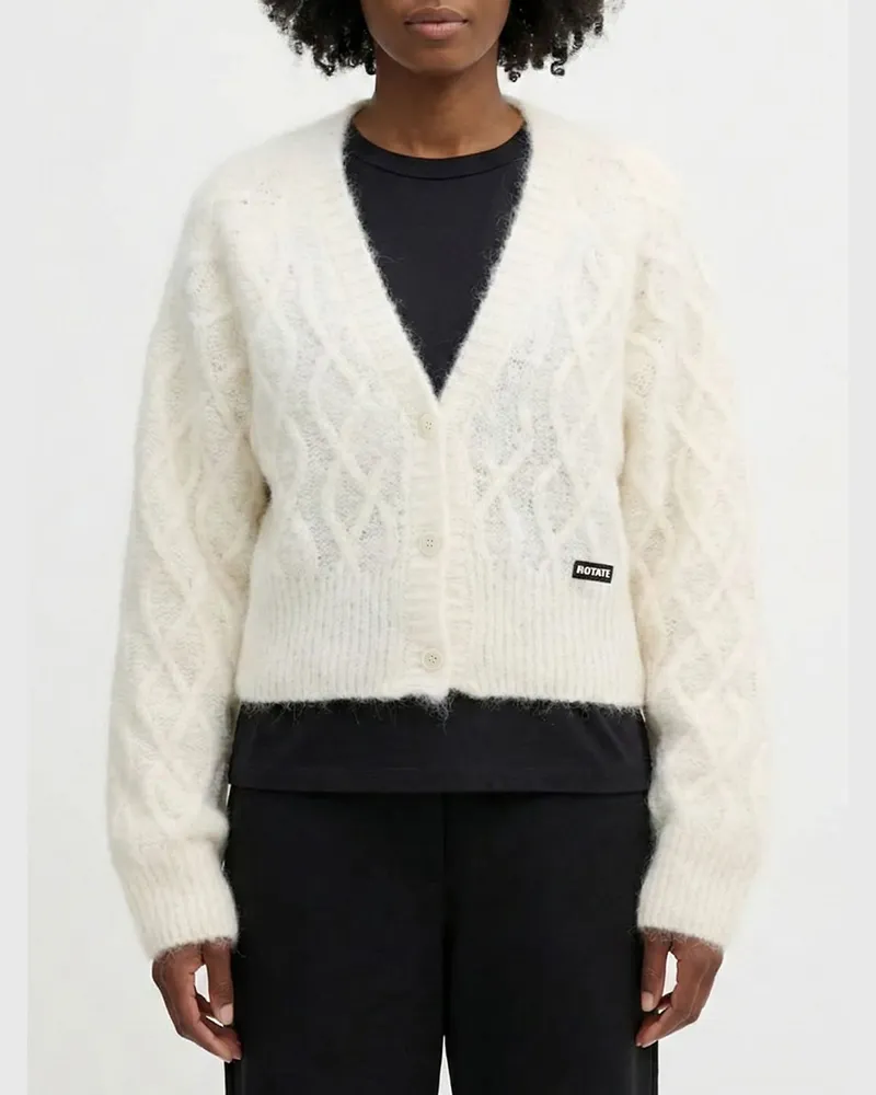 ROTATE Birger Christensen Strickjacke damen Weiß