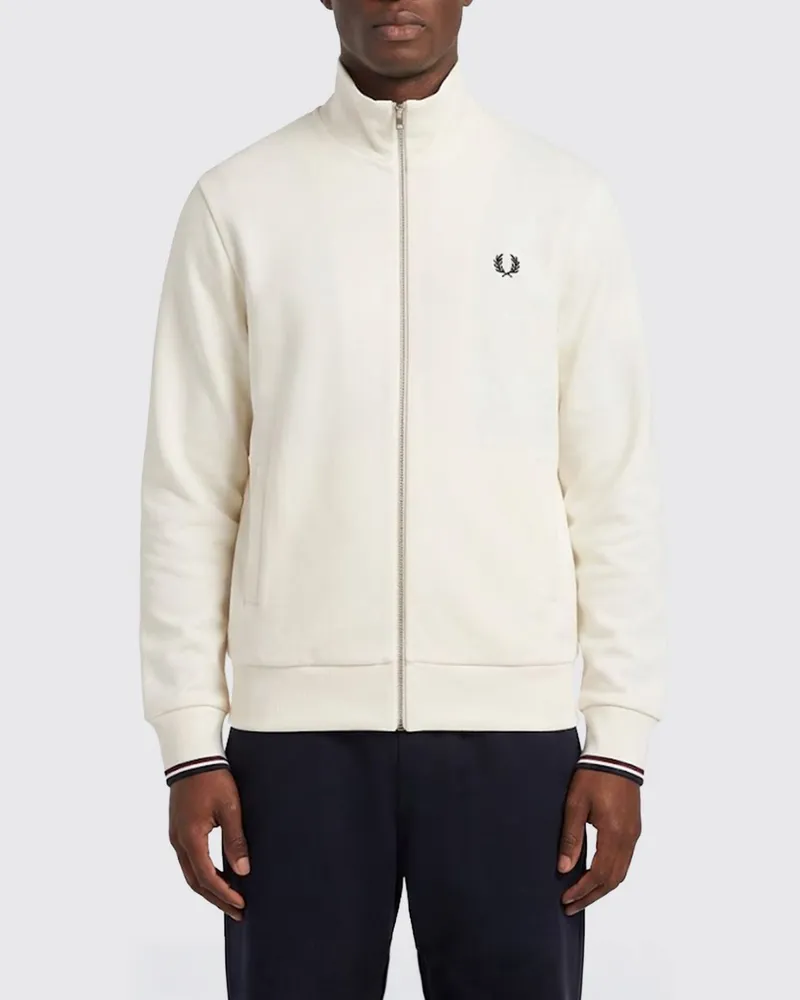 Fred Perry Pullover herren Ecru