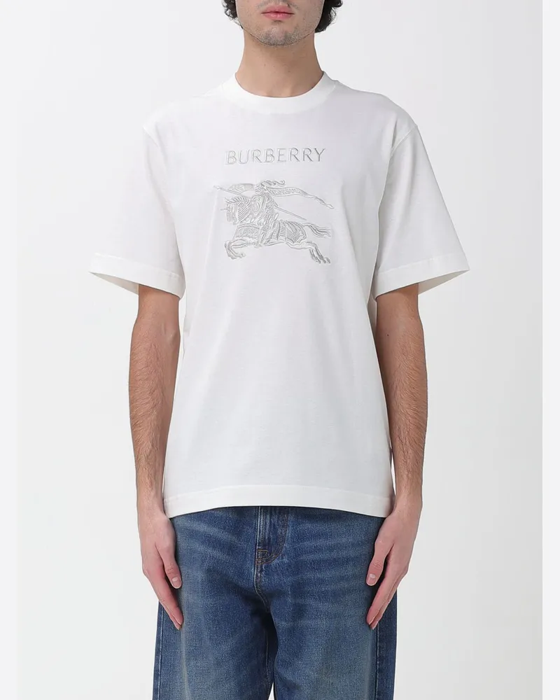 Burberry T-shirt herren Weiß