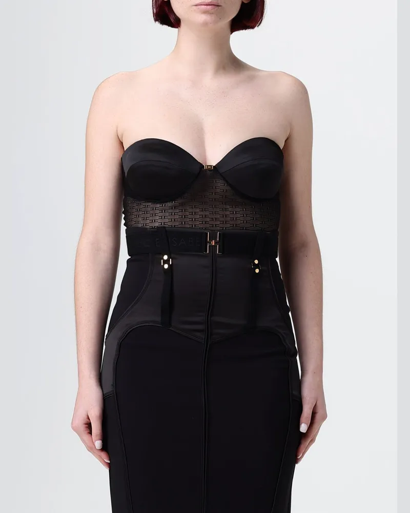 Elisabetta Franchi Top damen Schwarz