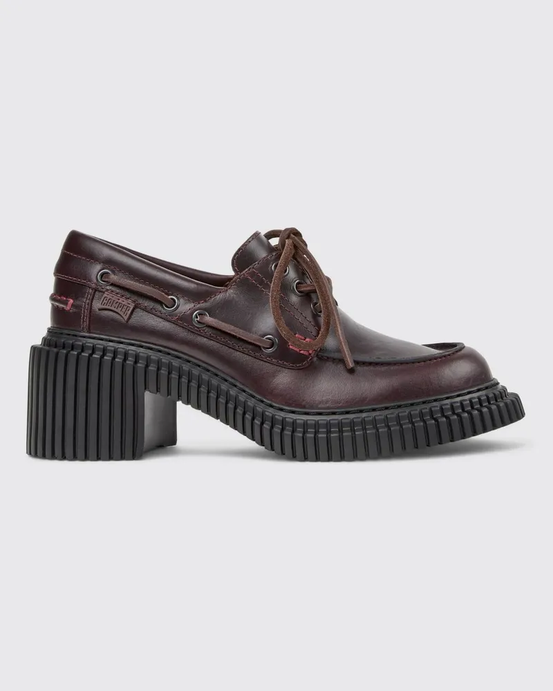 Camper Schuhe damen Burgunderrot