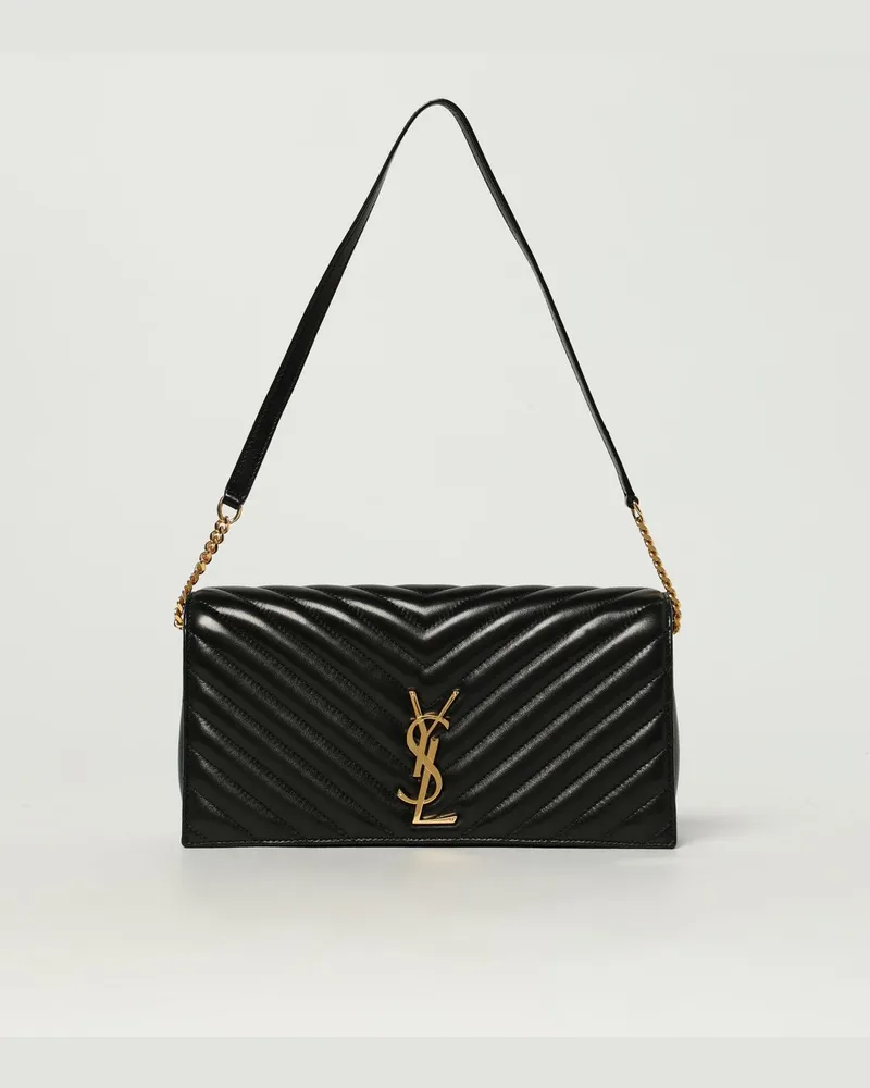 Saint Laurent Schultertasche damen Schwarz