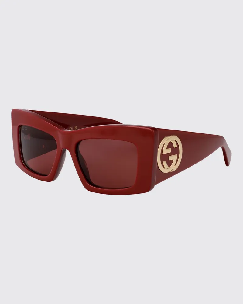Gucci Sonnenbrillen damen Burgunderrot