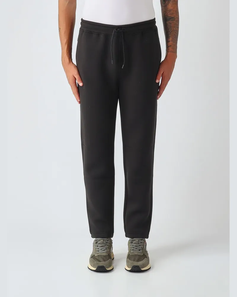 K-Way Slim Fit Jogginghose aus Polyester mit elastischem Bund Schwarz