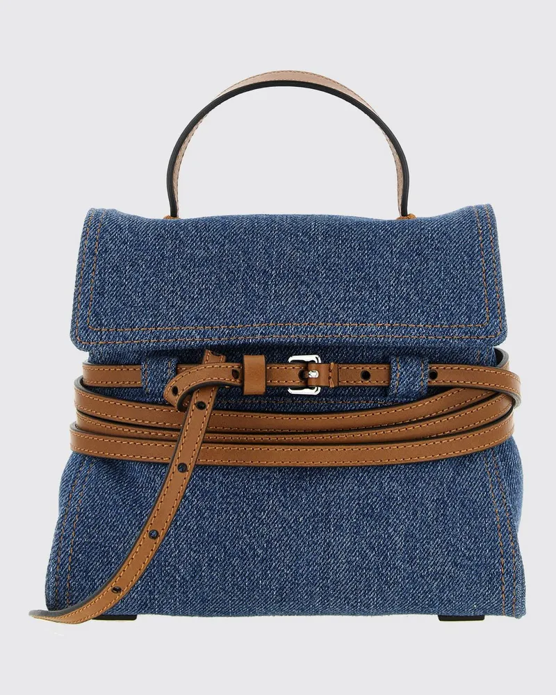 Moschino Handtasche damen Blau