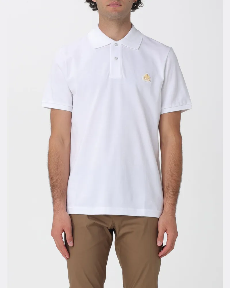Moose Knuckles Polo herren Weiß