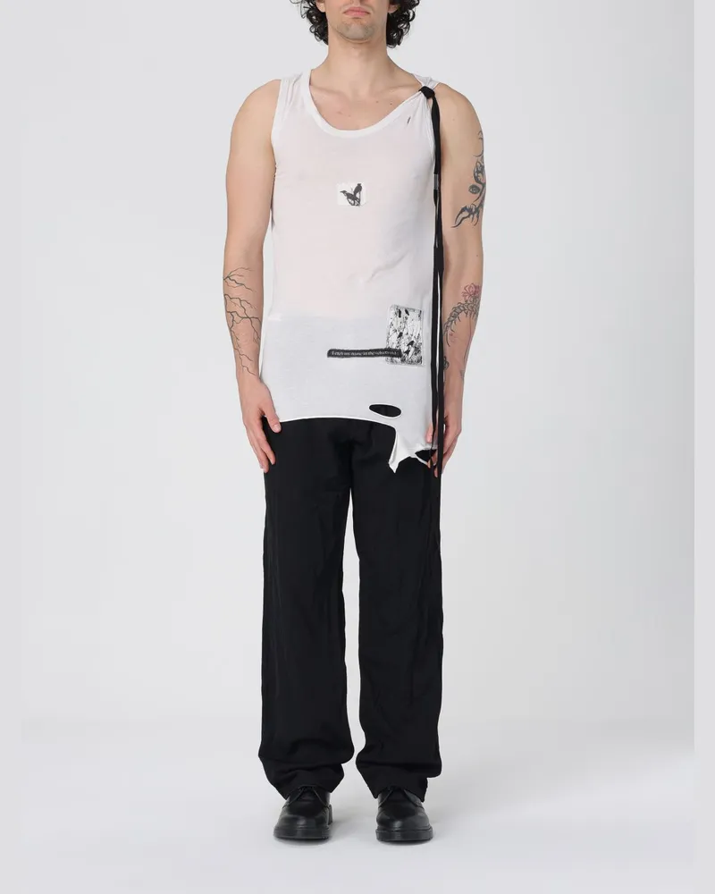 Ann Demeulemeester T-shirt herren Weiß