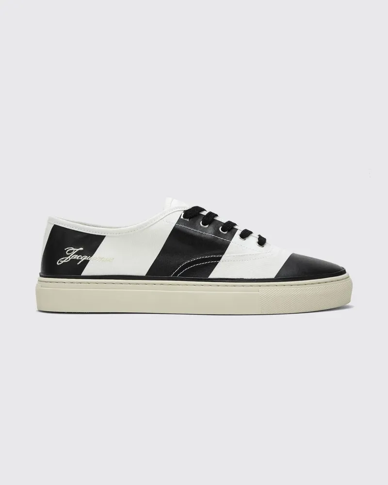 Jacquemus Les Fefe Sneakers aus Baumwoll-Canvas Natural