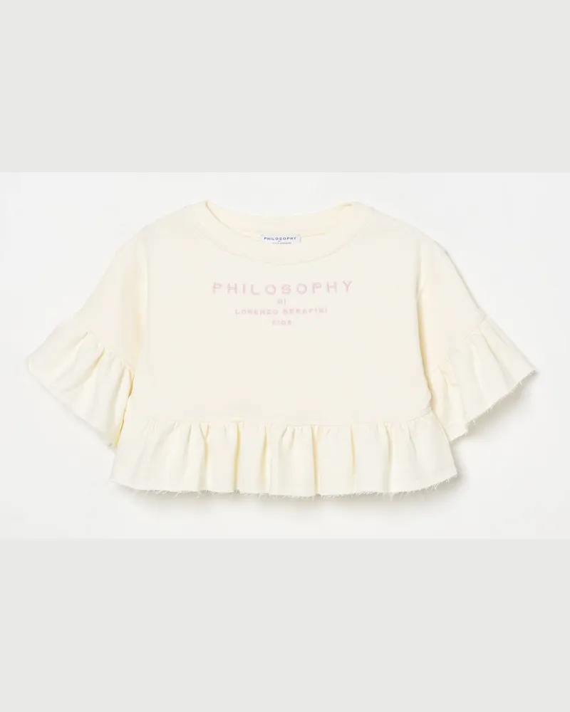 Philosophy Di Lorenzo Serafini Pullover kinder Weiß