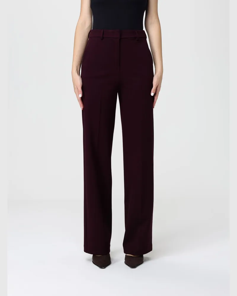Hanita Hose damen Weinrot