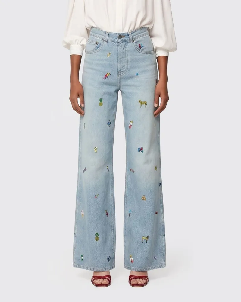Fiorucci Hose damen Blau