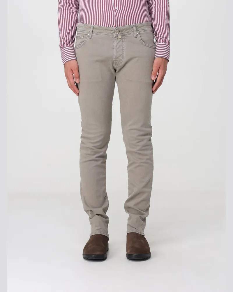 Jacob Cohën Nick Slim-Fit 5-Pocket-Hose aus Baumwollmischung Taubengrau