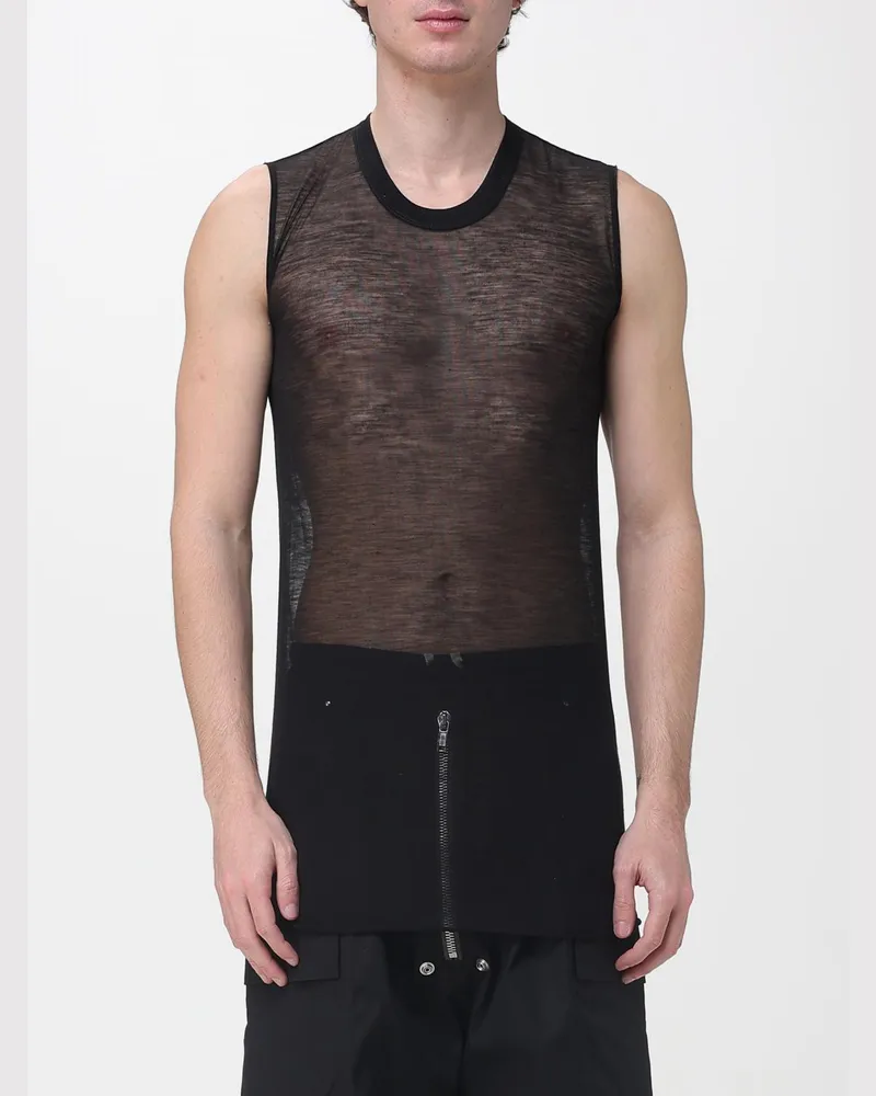 Rick Owens T-shirt herren Schwarz