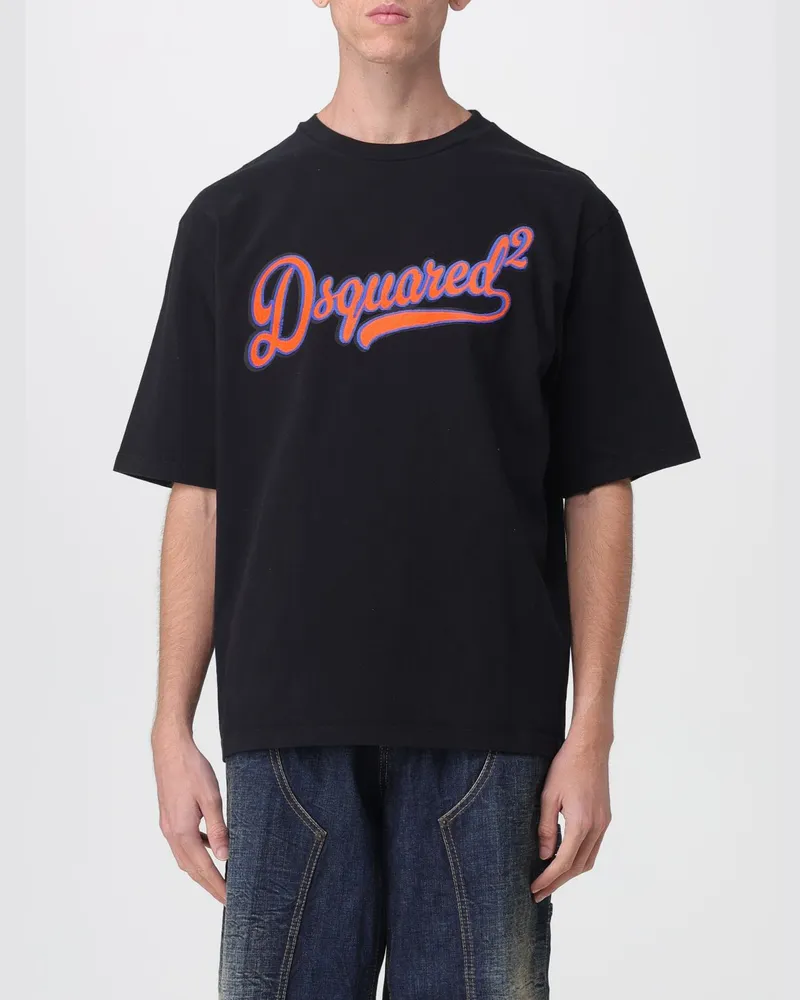 Dsquared2 T-shirt herren Schwarz